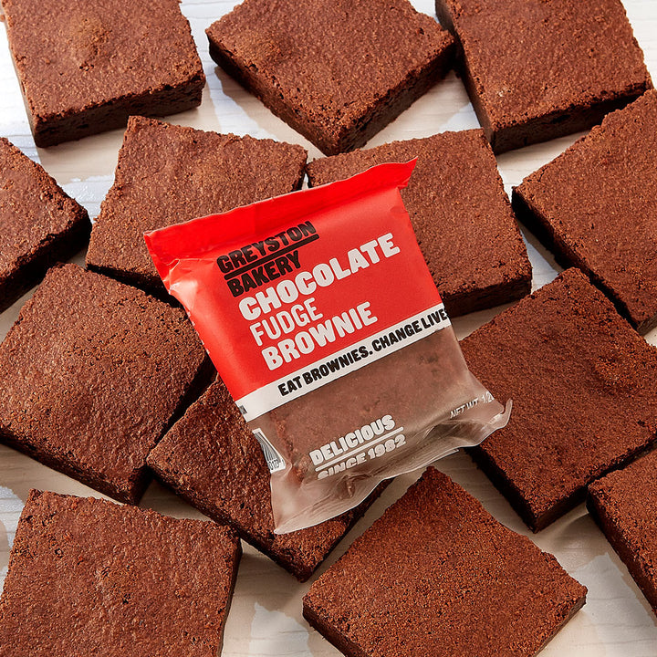 Snack Size Chocolate Fudge Brownie 100 PCS Bulk Party Pack