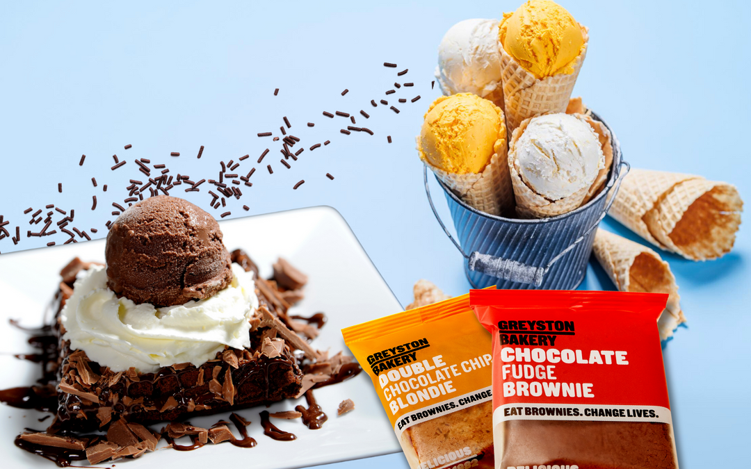 Scoop into Summer: Celebrate National Ice Cream Month with Greyston Bakery Brownies!