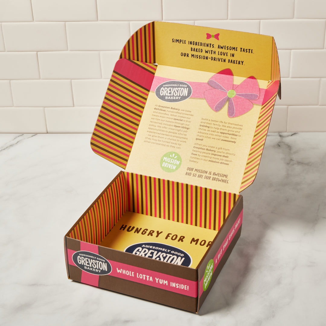 Sweet Holiday Duo - Brownie & Cookie Bliss Gift 20 PCS ( New & Coming Soon!)