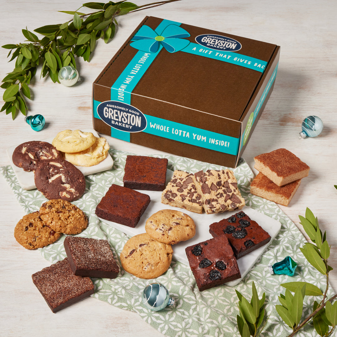 Brownie & Cookie Sampler Gift Box 18 PCS (Coming Soon!)