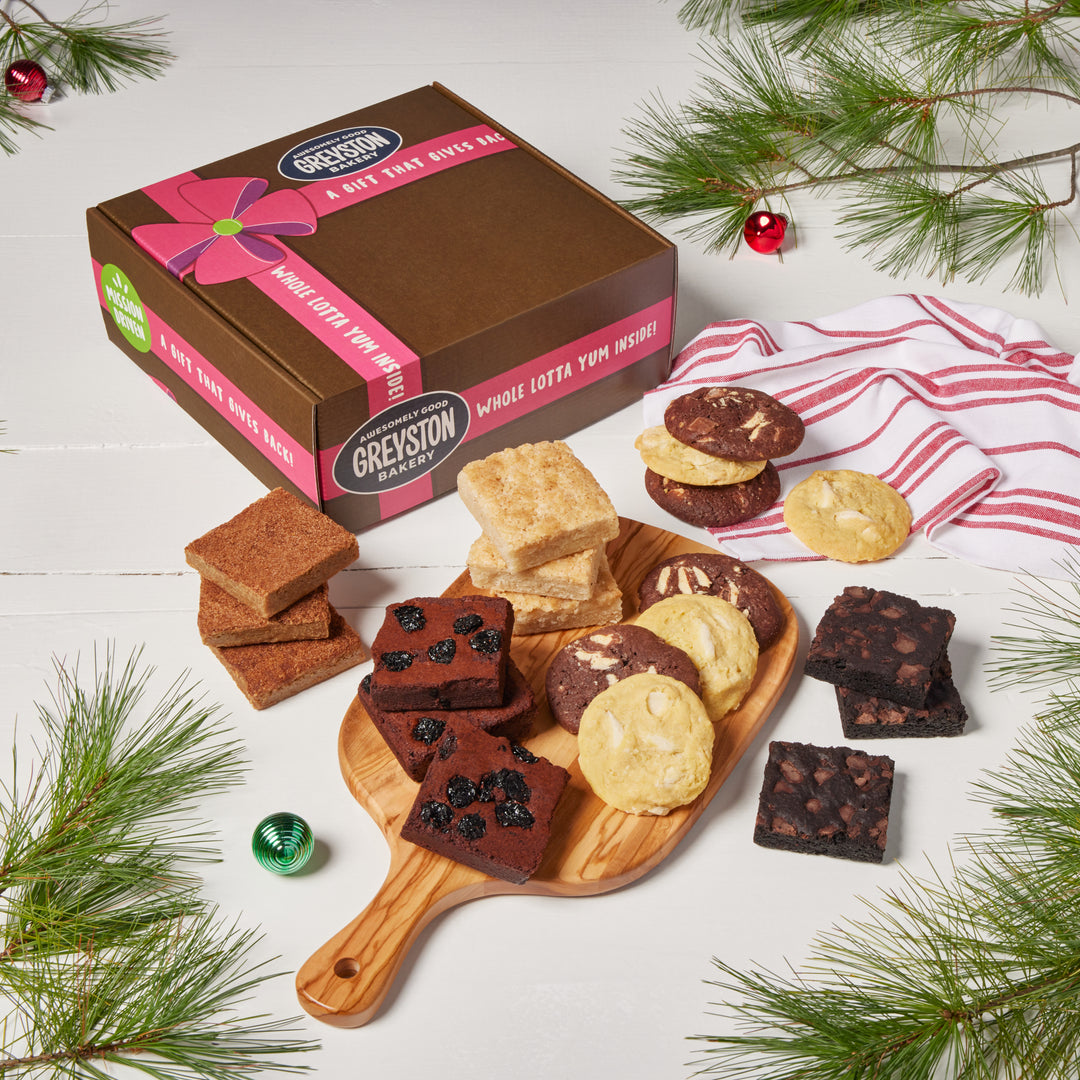 Sweet Holiday Duo - Brownie & Cookie Bliss Gift 20 PCS ( New & Coming Soon!)