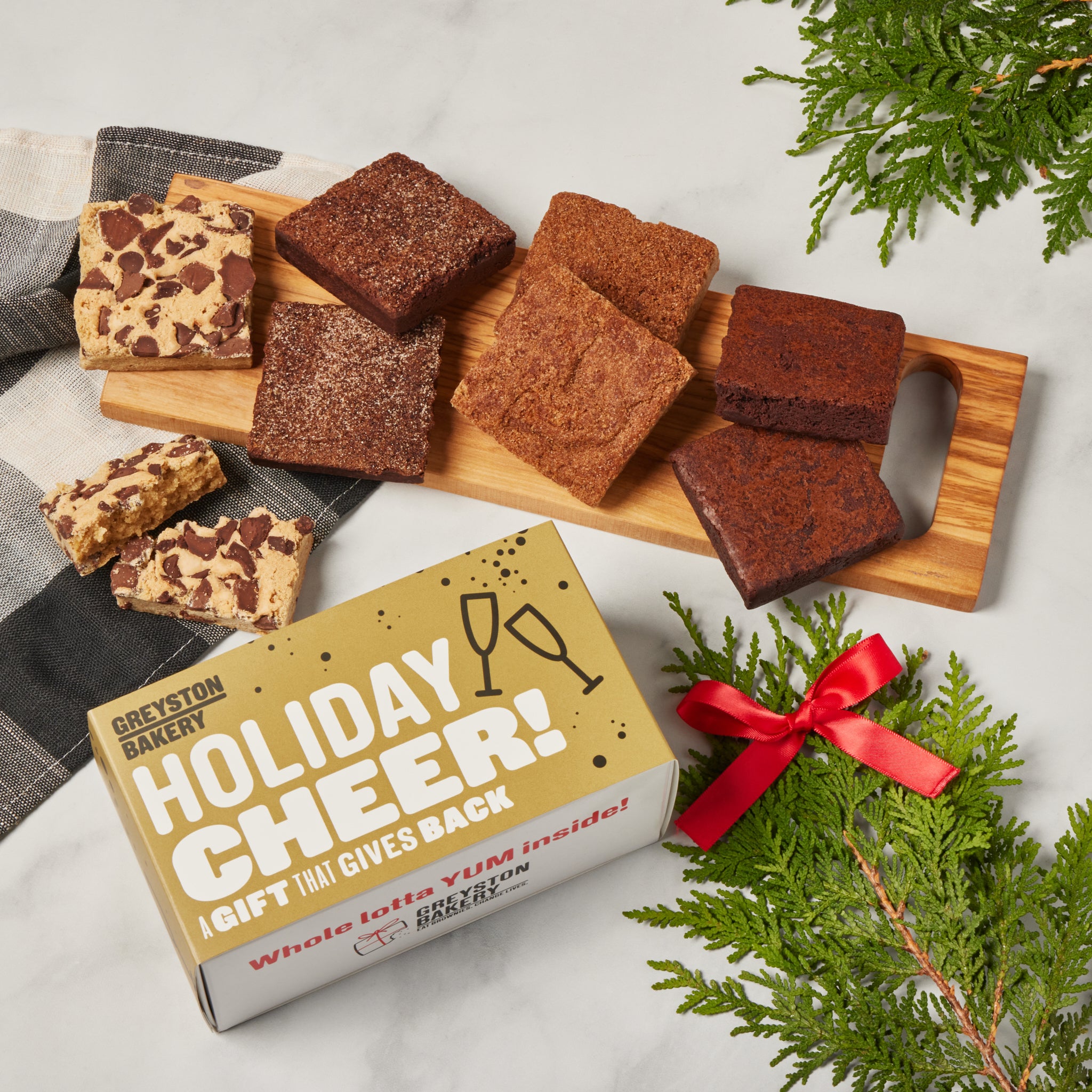 Indulgent Eight 8 PCS Brownie Gift Box | Greyston Bakery