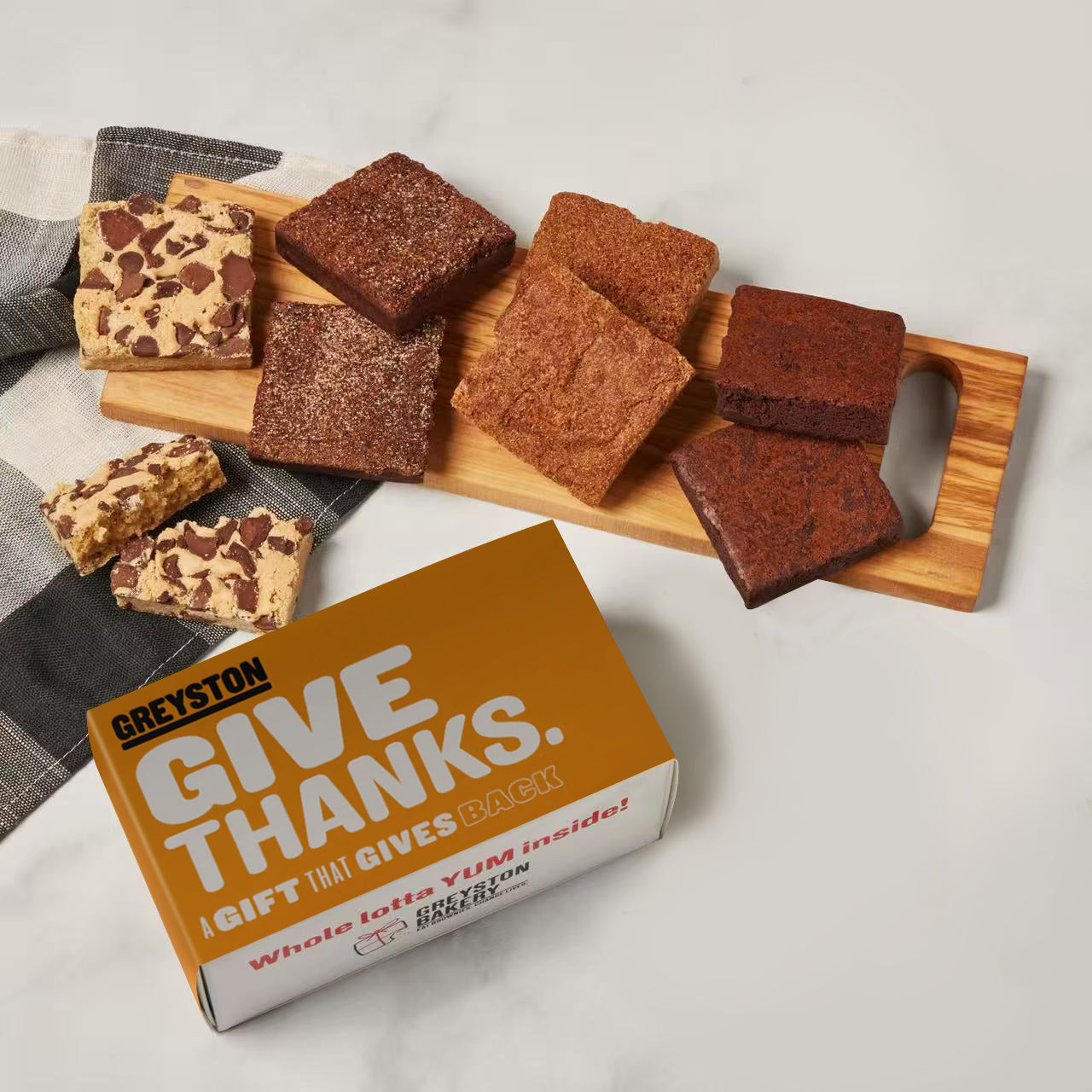 Indulgent Eight 8 PCS Brownie Gift Box | Greyston Bakery