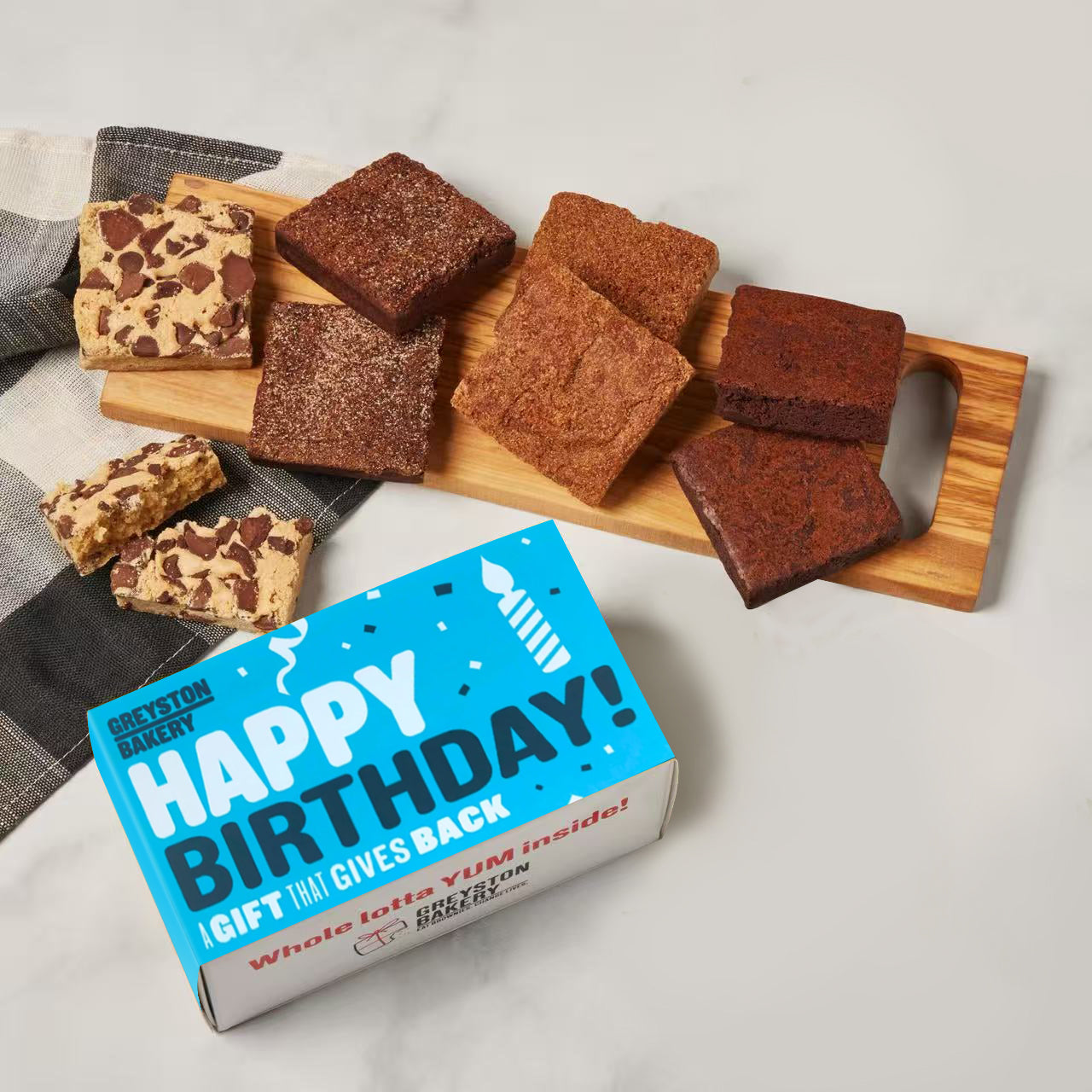 Indulgent Eight 8 PCS Brownie Gift Box | Greyston Bakery