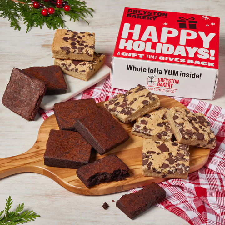 Classic Dozen Brownie & Blondie 12 PCS Gift Box