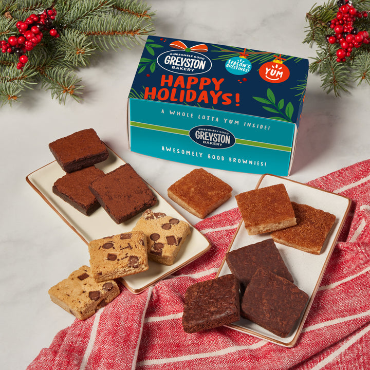 Snack Size Variety Brownie Sampler 12 PCS Gift Box