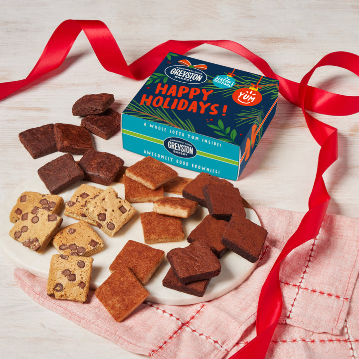 Snack Size Brownie & Blondie Mix 24 PCS Gift Box