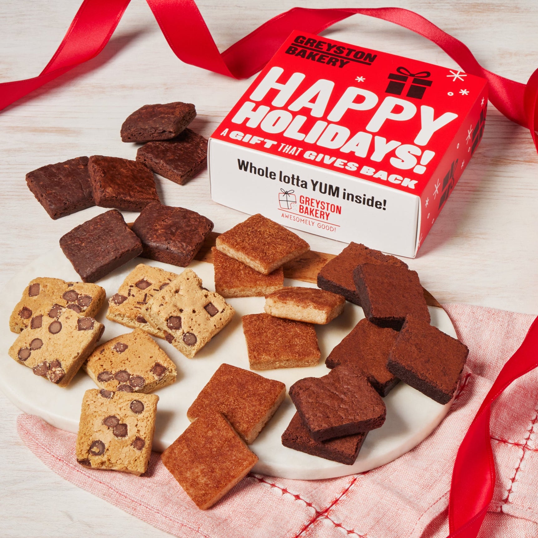 Snack Size Brownie & Blondie Mix 24 PCS Gift Box | Greyston Bakery