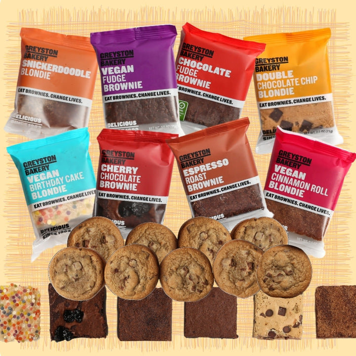 Ultimate Brownie & Cookie Variety 33PC Gift Box | 11 Flavors