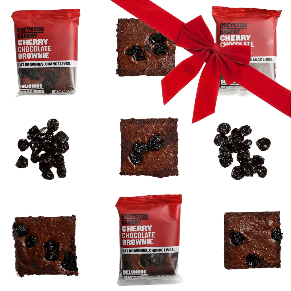 Cherry Chocolate Brownie 8 PC Holiday Gift