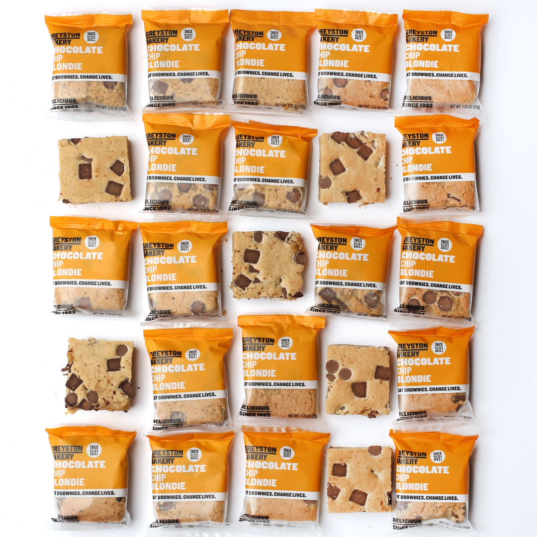 Snack Size Chocolate Chip Blondie 24PC Party Pack