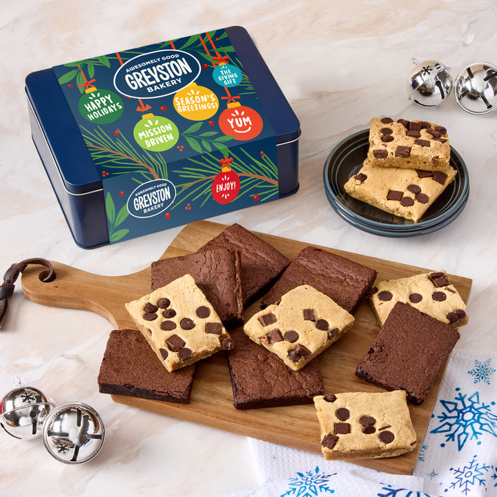 GLUTEN FREE Brownie & Blondie Gift Tins