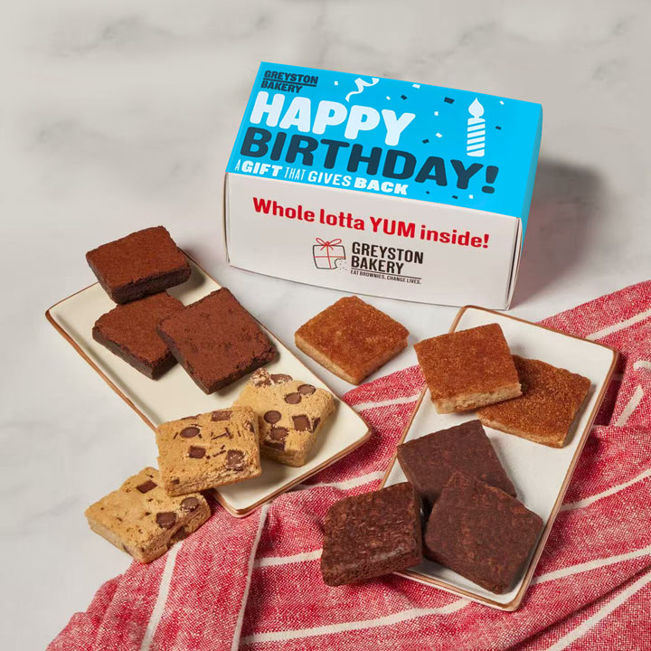 Snack Size Variety Brownie Sampler 12 PCS Gift Box