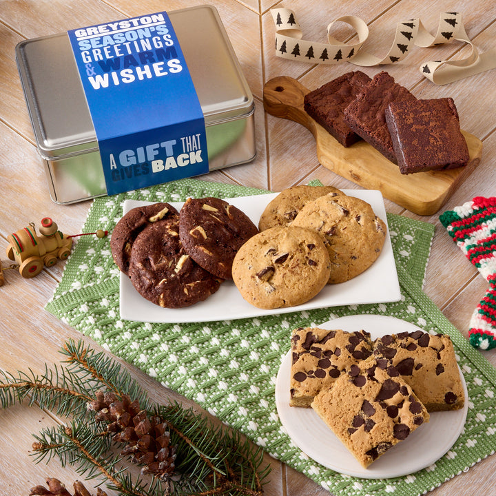 Signature Brownie & Cookie 12 PCS Gift Tin ( New & Coming Soon!)
