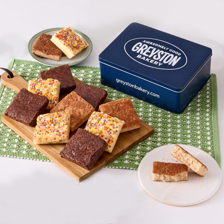 Vegan Deluxe Brownie 12 PCS Gift Tin