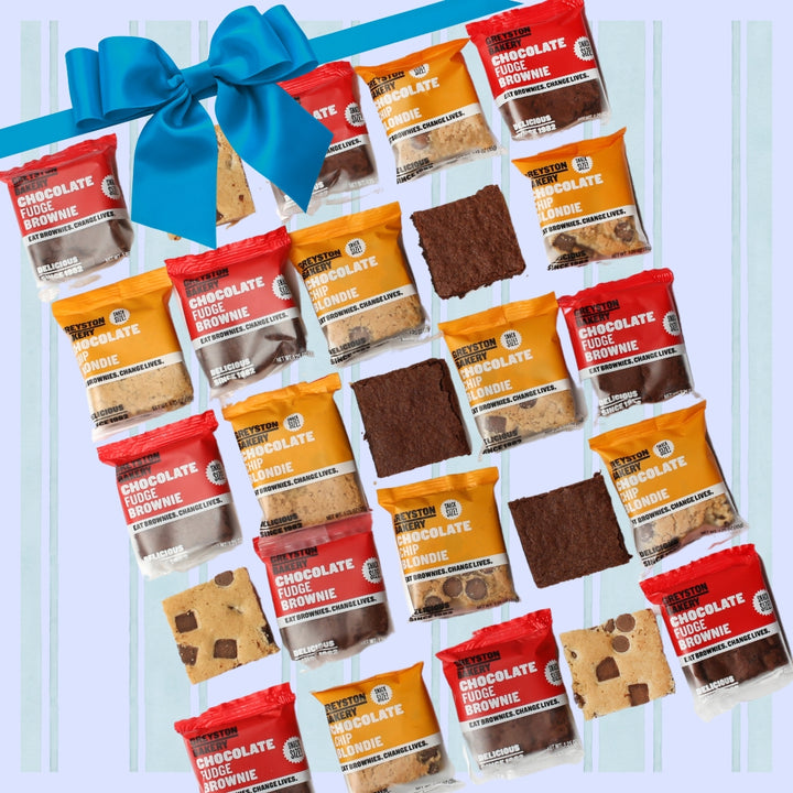 Snack Size Brownie & Blondie Mix 24PC Party Pack