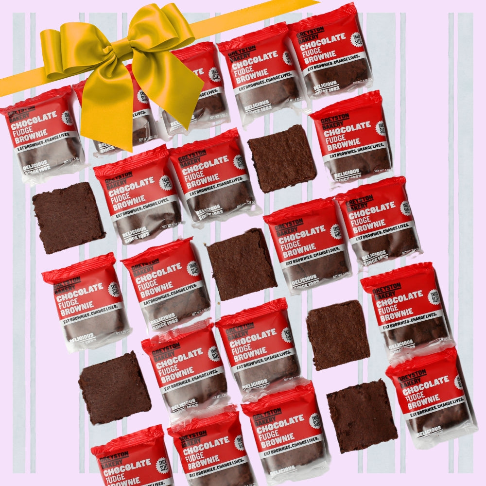 Snack Size Chocolate Fudge Brownie 24PC Party Pack