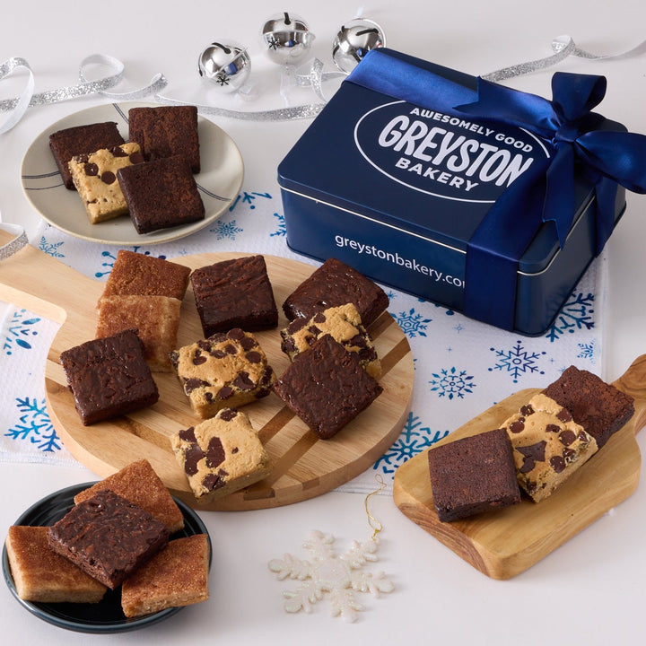 Snack Size Brownie & Blondie 20 PCS Gift Tin