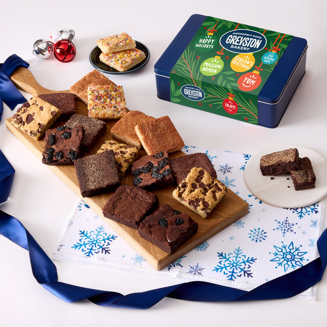 Tin of Joy 18 PCS Brownie Gift Assortment