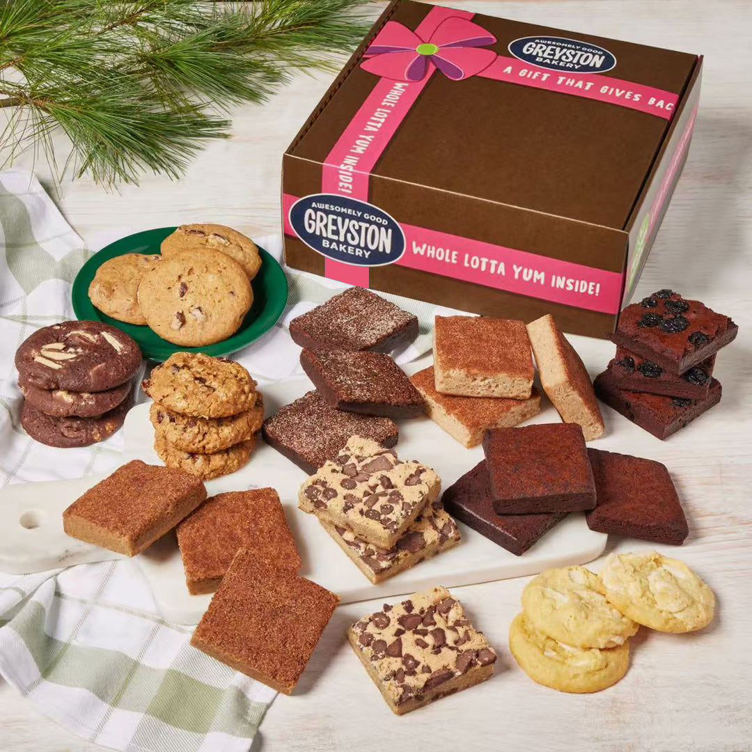 Ultimate Brownie & Cookie Variety Gift Box 30 PCS