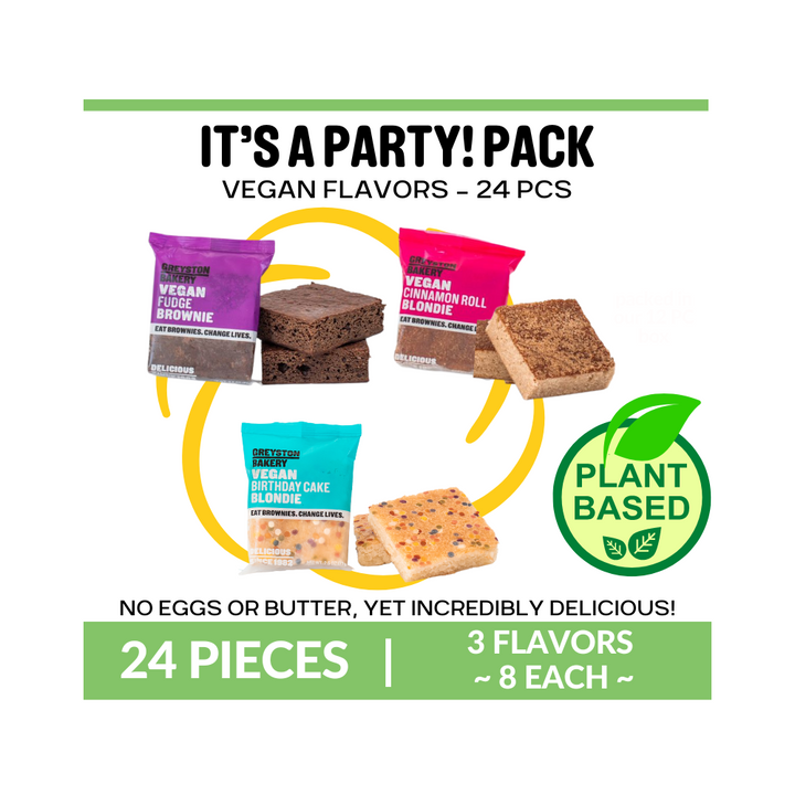 It’s A Party! Pack | 3 Vegan Flavors | 24 PCS