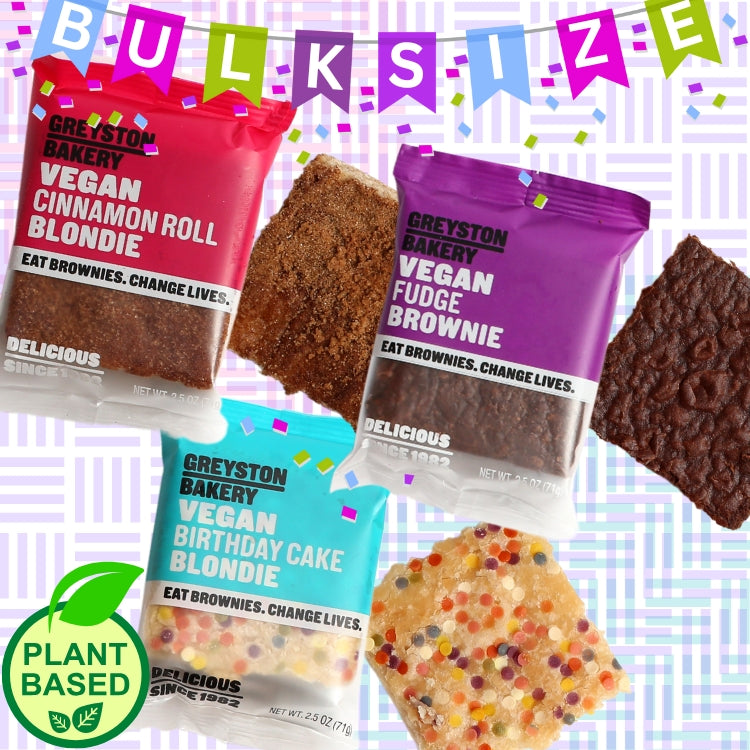 Vegan Brownie & Blondie Party Packs