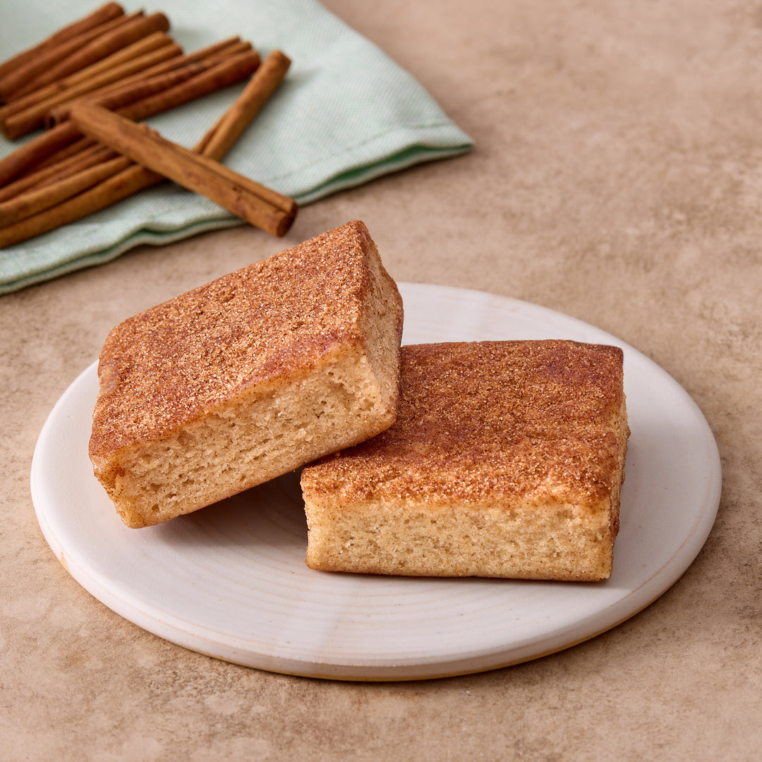 Snack Size Vegan Cinnamon Roll Blondie