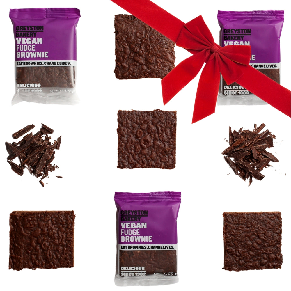 Vegan Fudge Brownie 8PC | Single Flavor