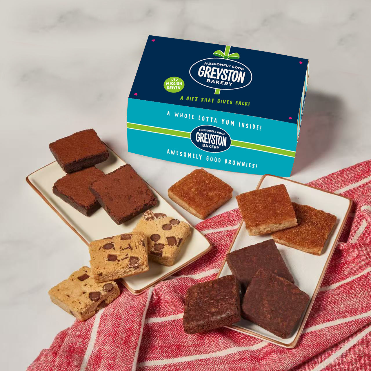 Snack Size Variety Brownie Sampler 12 PCS Gift Box
