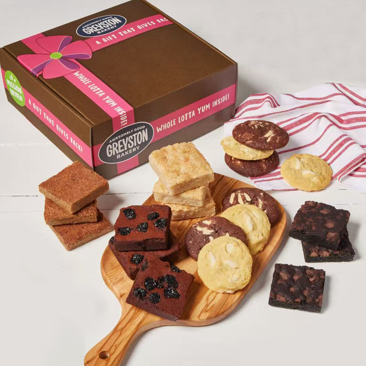 Sweet Duo - Brownie & Cookie Bliss 20 PCS Gift Box